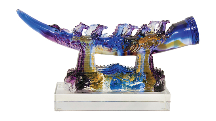 鹿港窯禮品館│琉璃 八駿馬 擺件 駿業長存 公司開業喬遷禮品家居老闆辦公室桌面創意工藝禮品