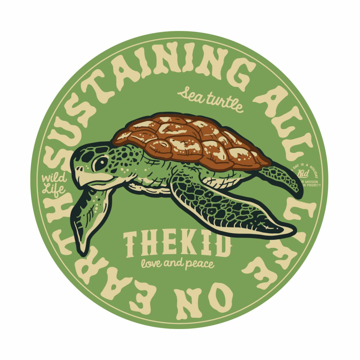 KID ® 海洋動物系列 海龜復刻重製版