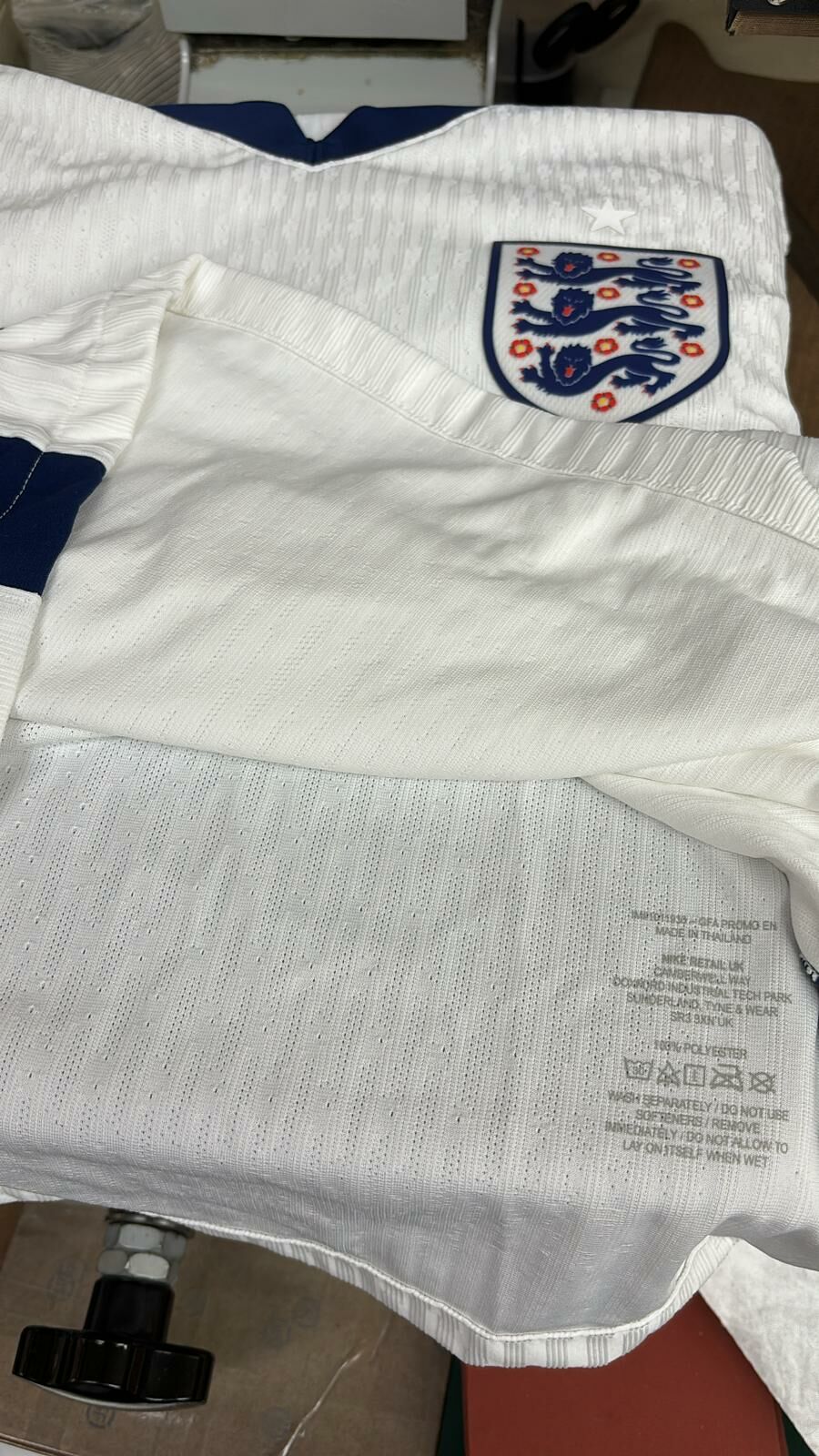 2024英格蘭國家隊主場更衣室球員版球衣