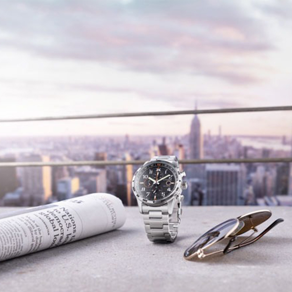 (預購)【CITIZEN 星辰】光動能 大三針 夜光錶 數字面盤 鋼帶錶 星辰男錶 男錶 CA0790-83E