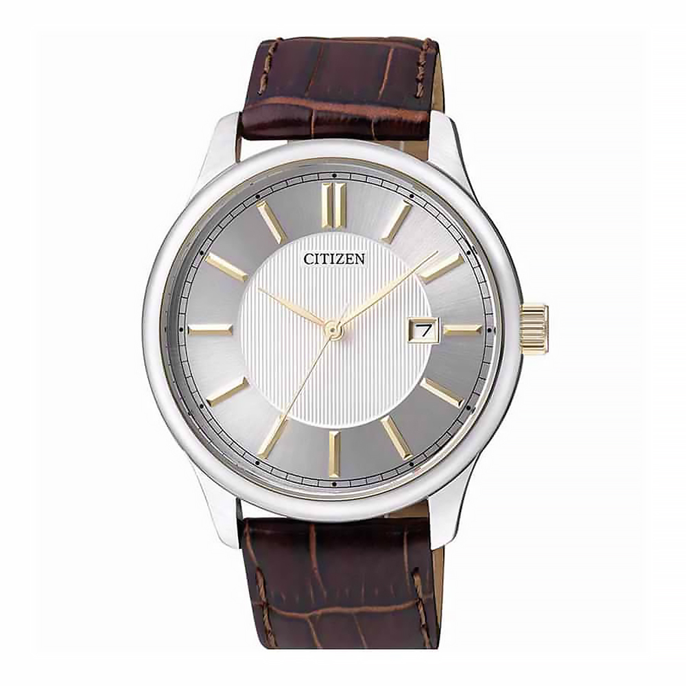 (預購)【CITIZEN 星辰】 BI1054-04A 簡約復古 日本機芯 日期顯示 真皮 手錶 男錶 腕錶 手錶 40mm