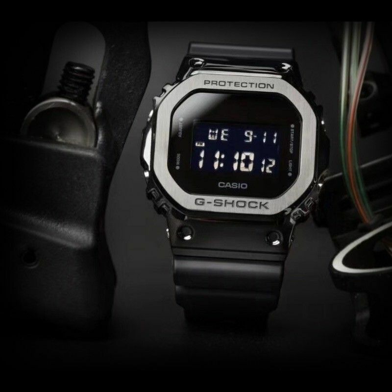 Casio G-Shock GM-5600B-1 手錶 (香港行貨)