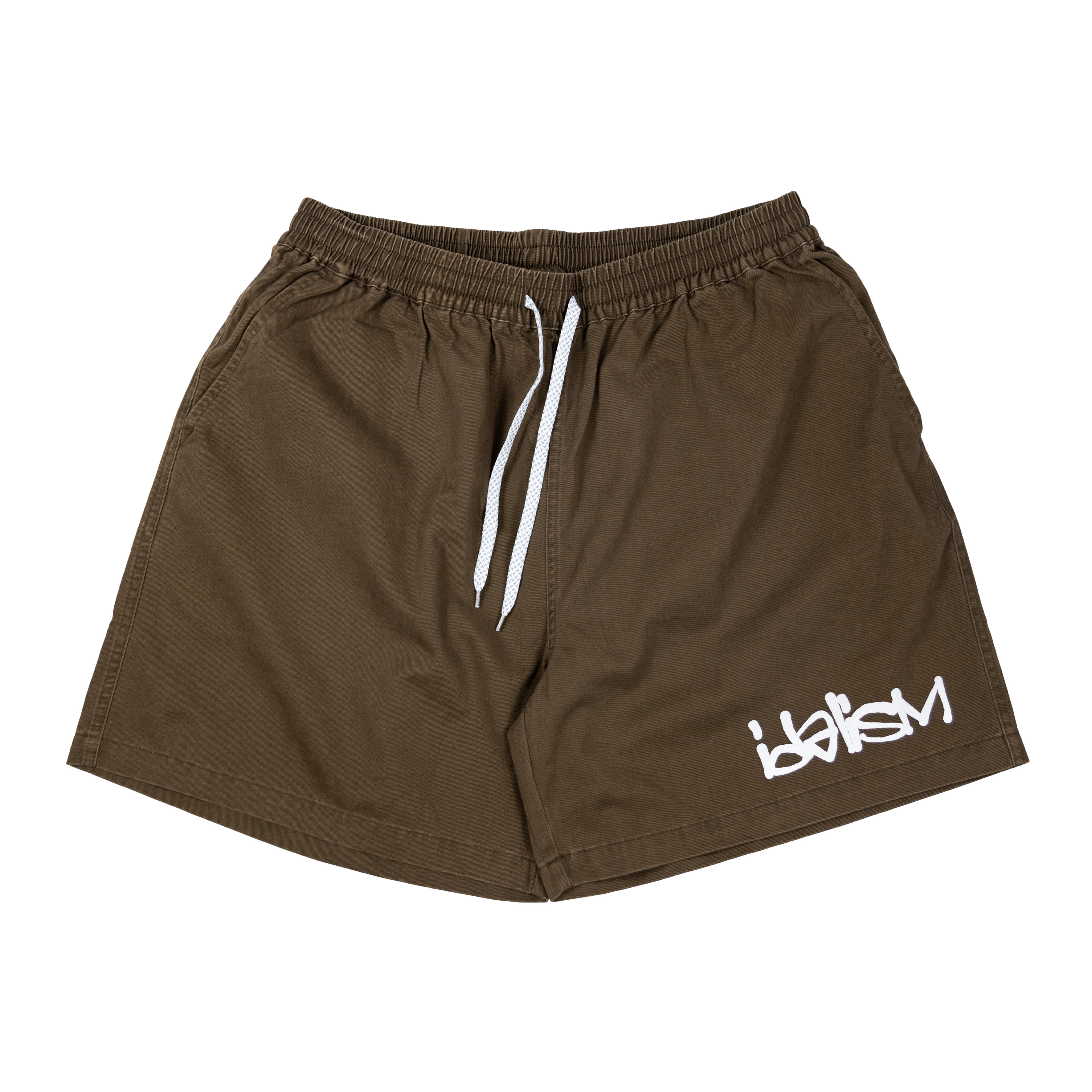 idealism / Washed Logo Shorts 洗水膝上褲 - ID24016