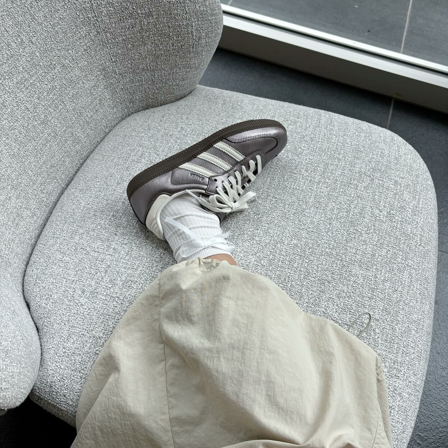 Adidas Originals Samba OG 金屬紫 煙燻紫 焦糖底 森巴鞋 JI4219