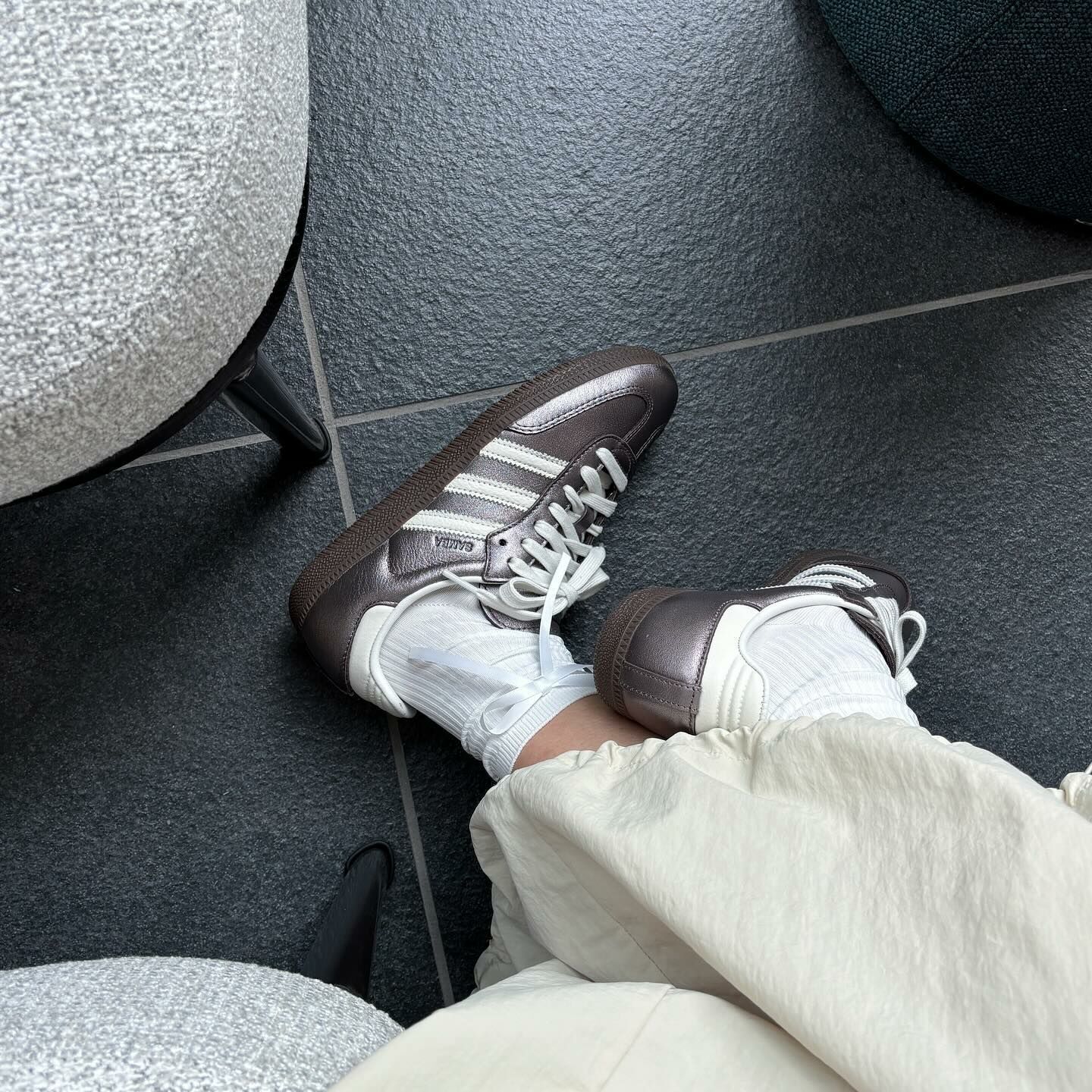 Adidas Originals Samba OG 金屬紫 煙燻紫 焦糖底 森巴鞋 JI4219