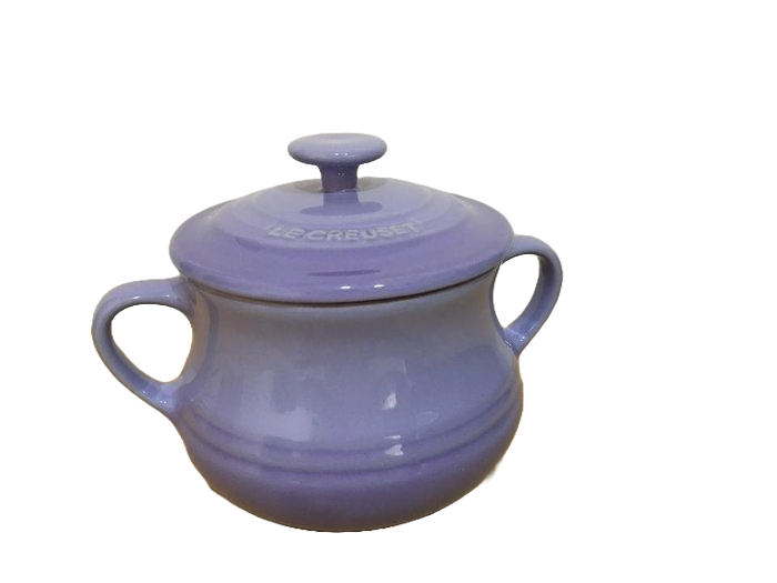 Le Creuset   雙耳有蓋陶瓷湯盅‧500ML香港行貨‧