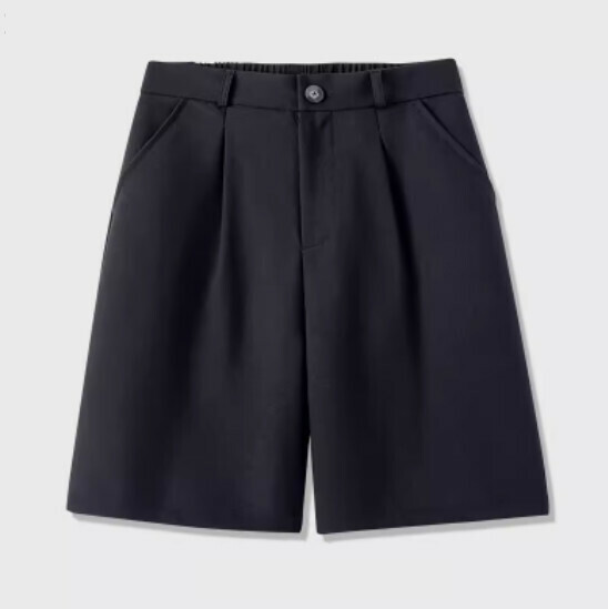 熱賣高腰休閒A字短褲【黑色】【S-2XL碼】（下單後請聯絡客服確認發貨尺碼）