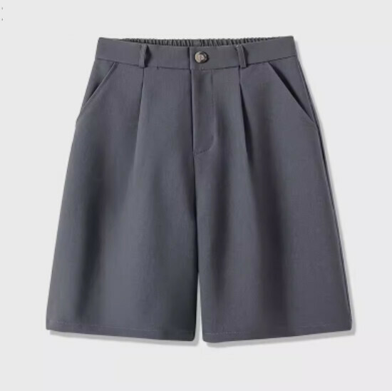 熱賣高腰休閒A字短褲【灰色】【S-2XL碼】（下單後請聯絡客服確認發貨尺碼）