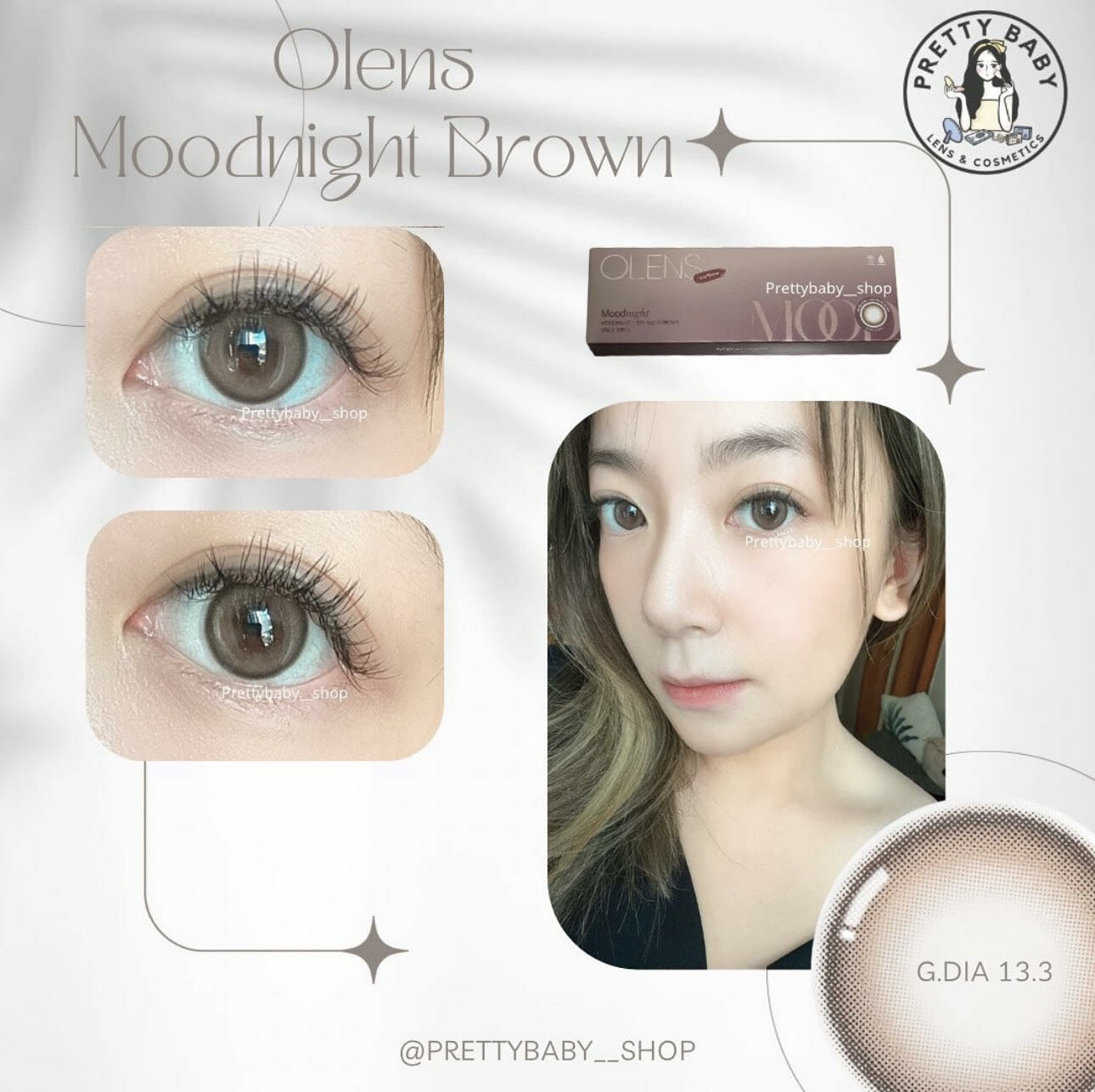 OLENS MOOD NIGHT 1 DAY MOOD BROWN 20P [20片/1盒]