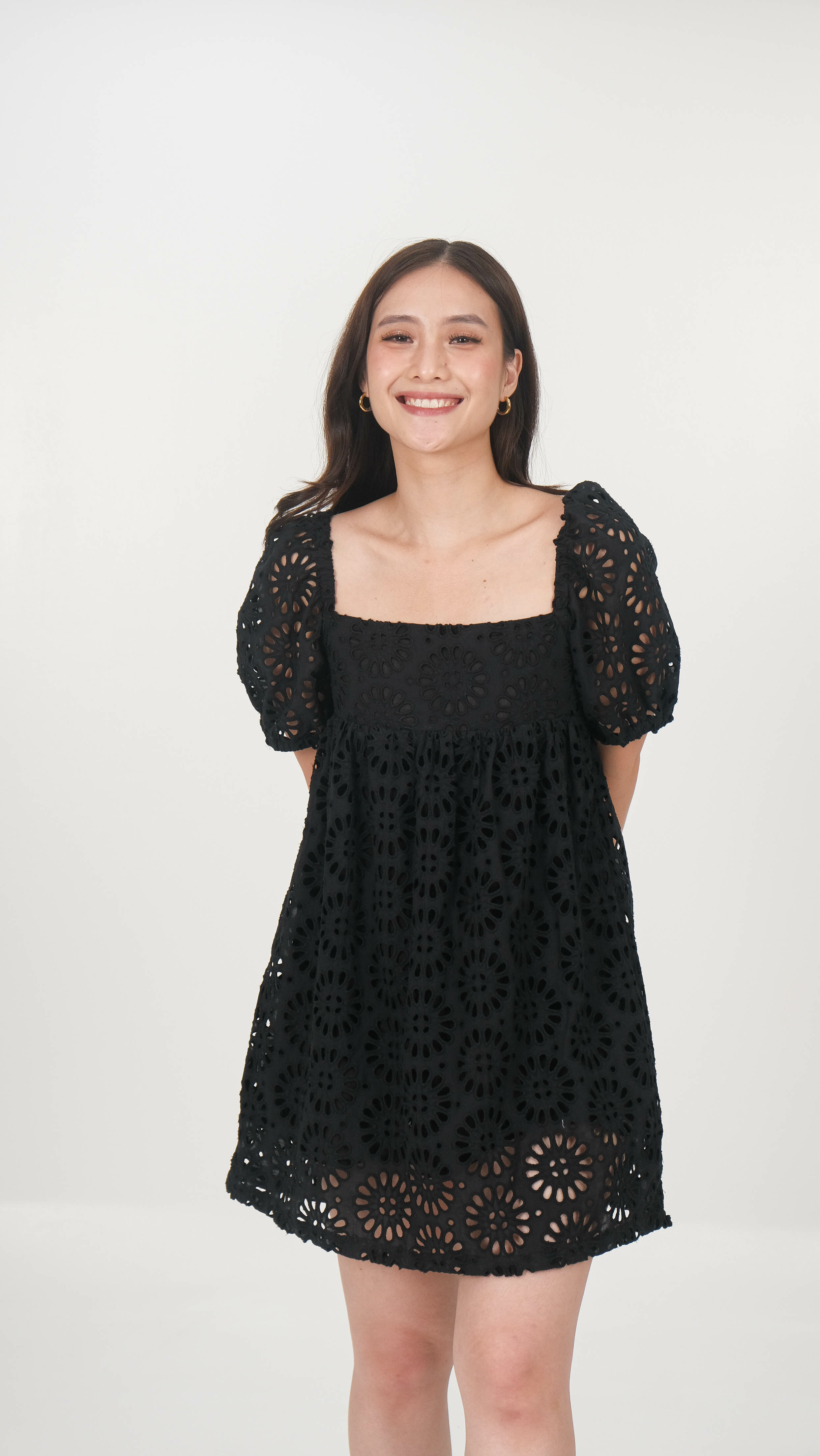 Daria Broderie Dress