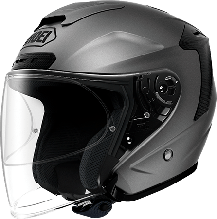 SHOEI J-FORCE IV 消光鐵灰 素色 3/4帽款