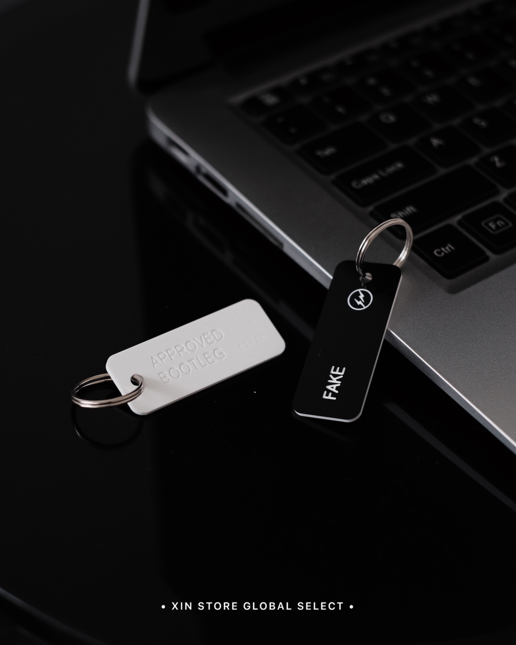 Fragment x Various Keytags 藤原浩 閃電 限定 鑰匙圈