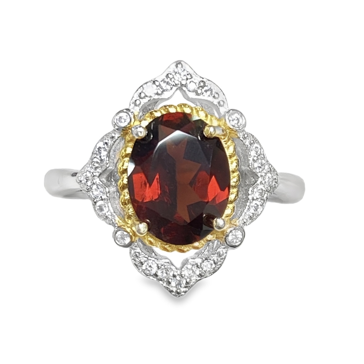 T287紅寶石榴石戒指