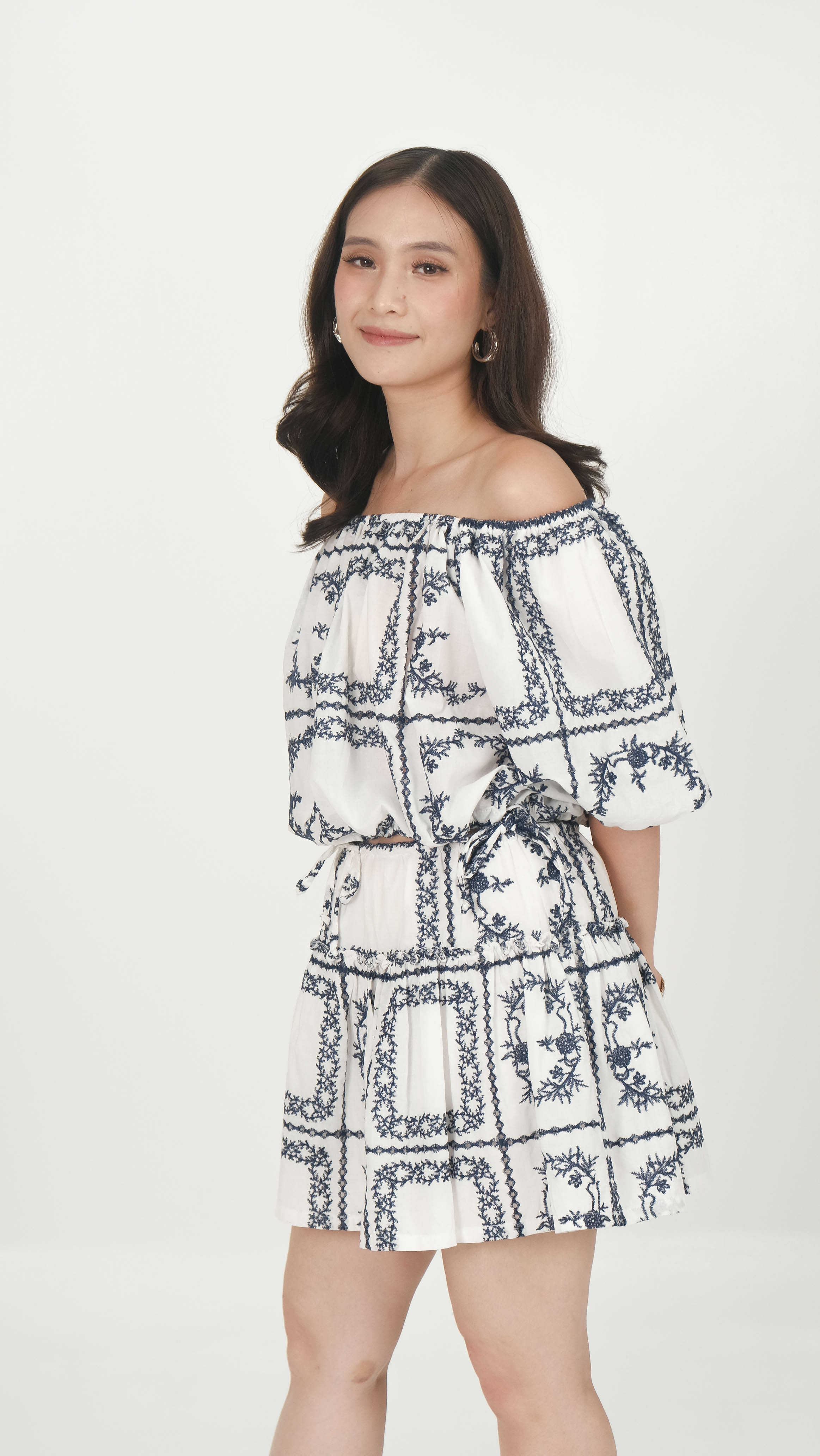 Isabeli Broderie Skirt