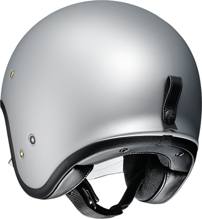 SHOEI J・O MATTE SILVER 消光銀 素色 3/4帽款