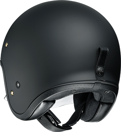 SHOEI J・O MATTE BLACK 消光黑 素色 3/4帽款
