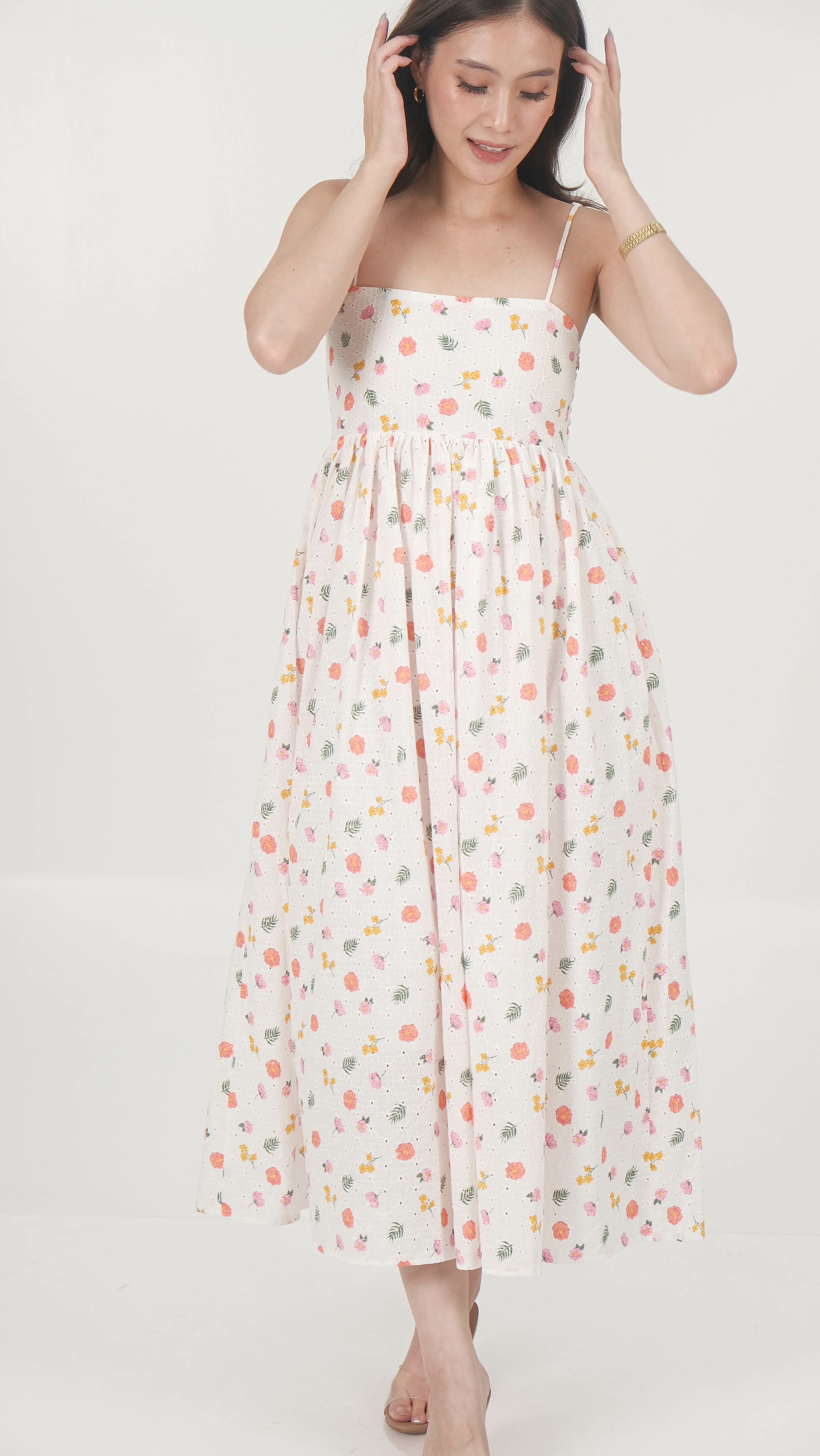 Rosetta Broderie Dress