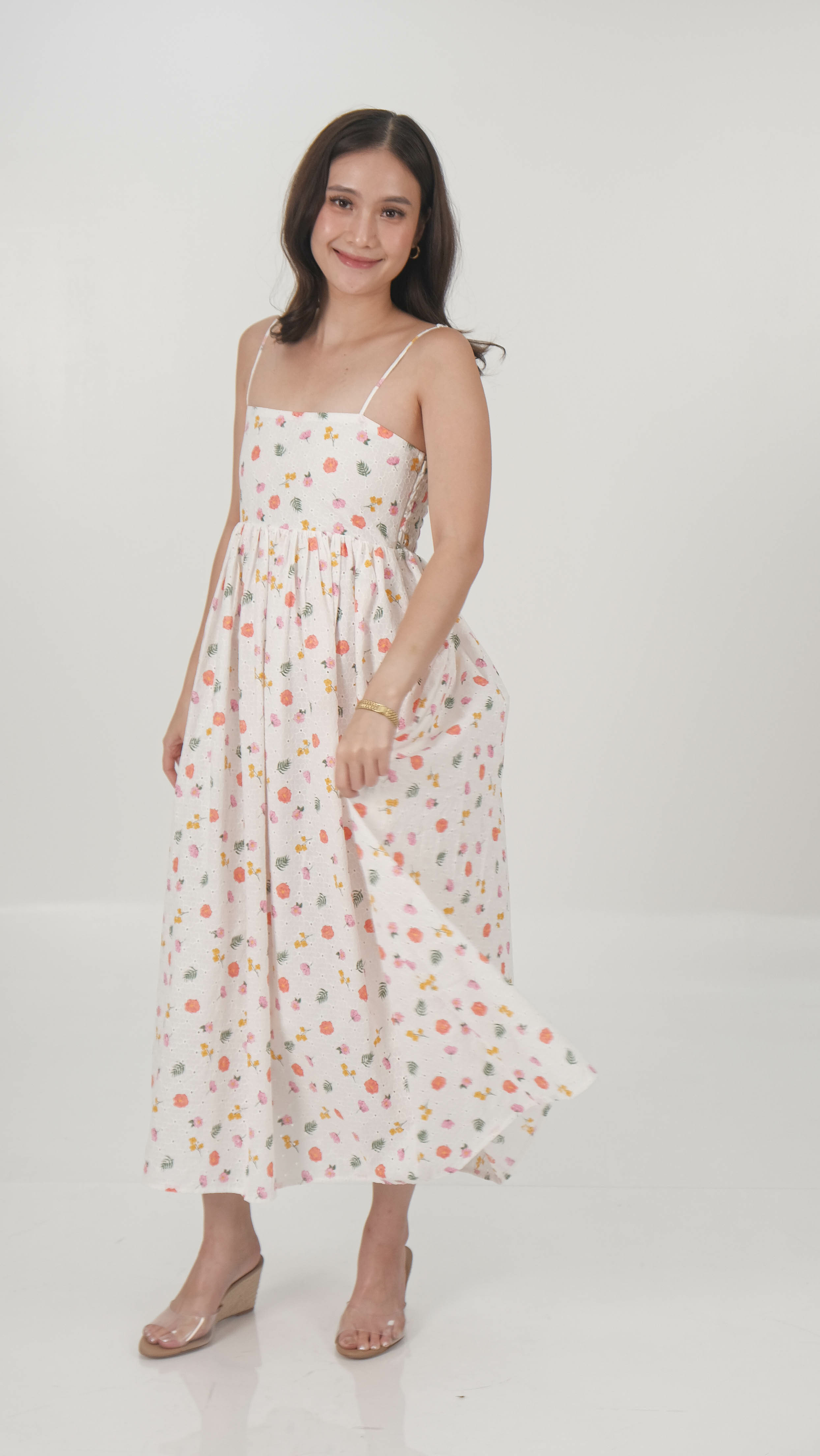 Rosetta Broderie Dress