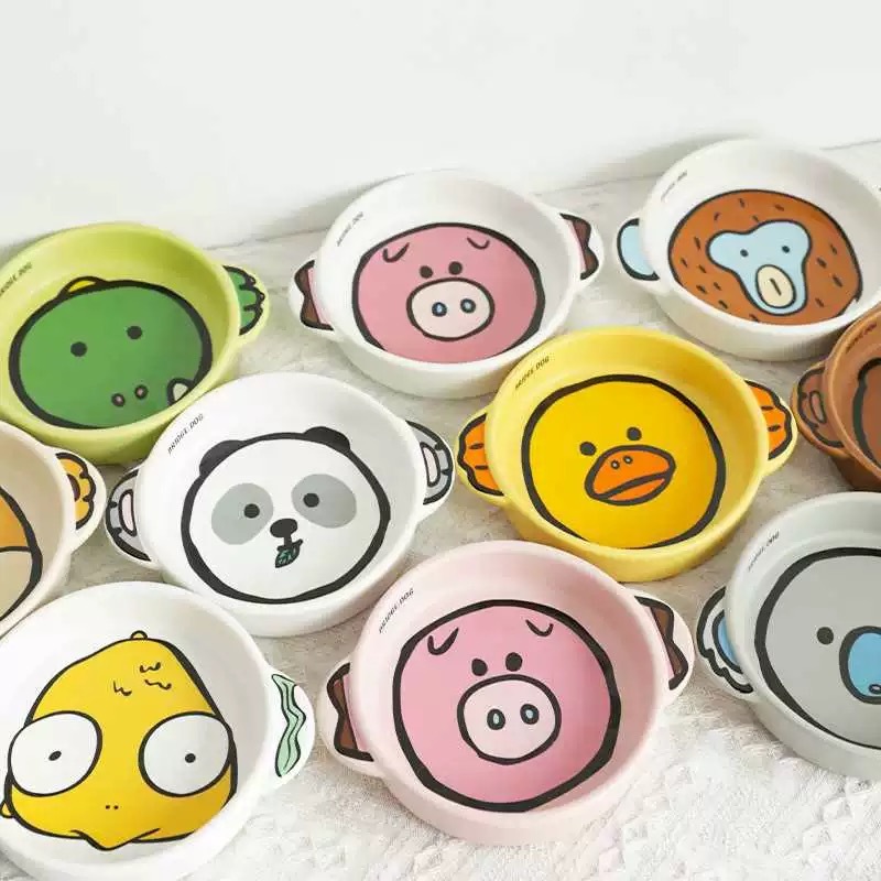 BRIDGE.DOG宠物陶瓷碗 17*14*3CM