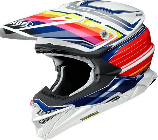 SHOEI VFX-WR PINNACLE TC-1 亮光 彩繪 越野帽