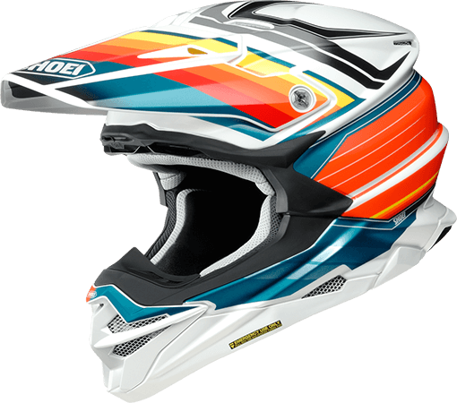 SHOEI VFX-WR PINNACLE TC-8 亮光 彩繪 越野帽