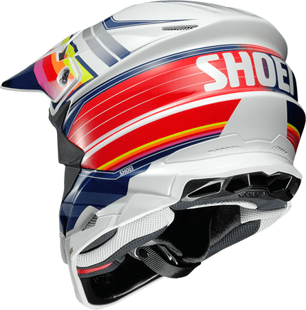 SHOEI VFX-WR PINNACLE TC-1 亮光 彩繪 越野帽