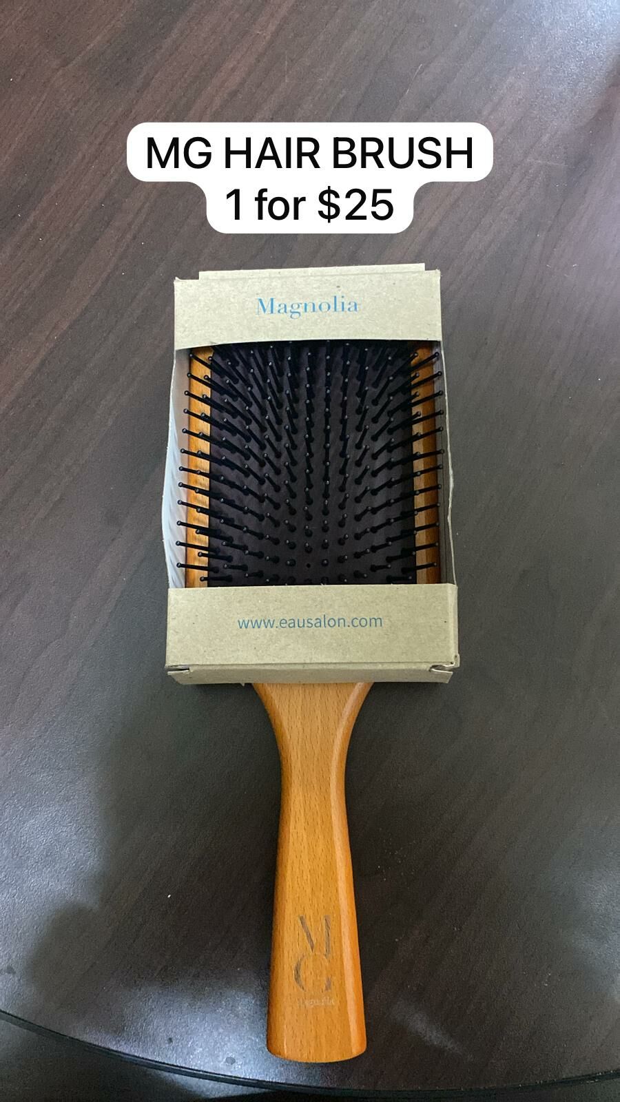 MG HAIR BRUSH (1 FOR $25) PREORDERS 6-8 WEEKS