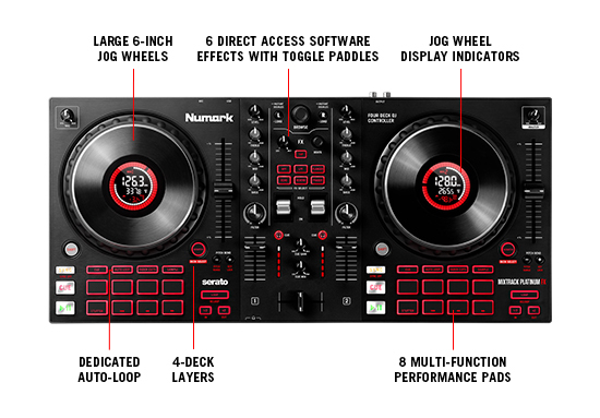 Numark Platinum DJコントローラー 箱がない
