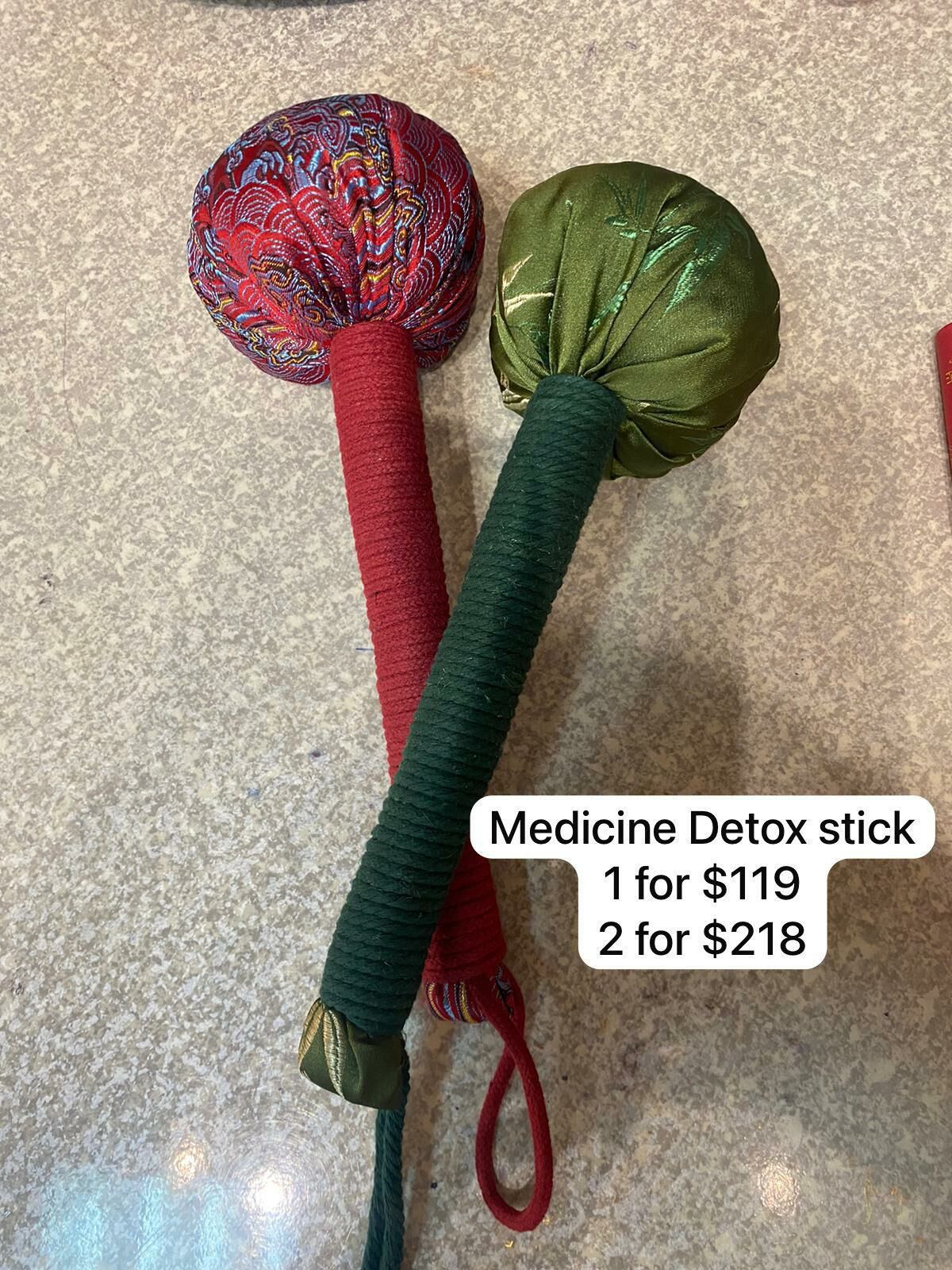 MEDICINE DETOX STICK 2 FOR $218) PREORDER 6-8 WEEKS
