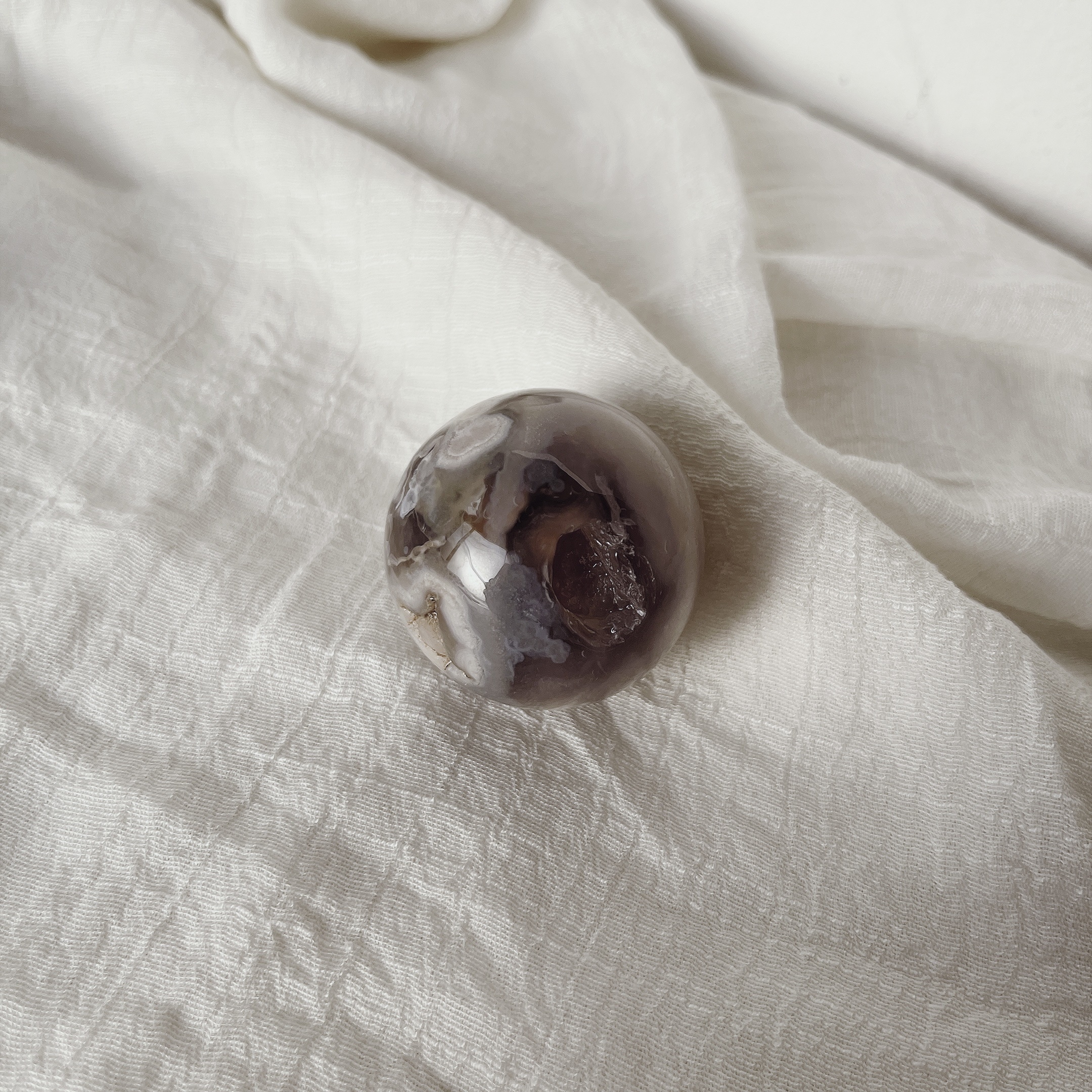 荷包蛋小花煙紫櫻花瑪瑙球