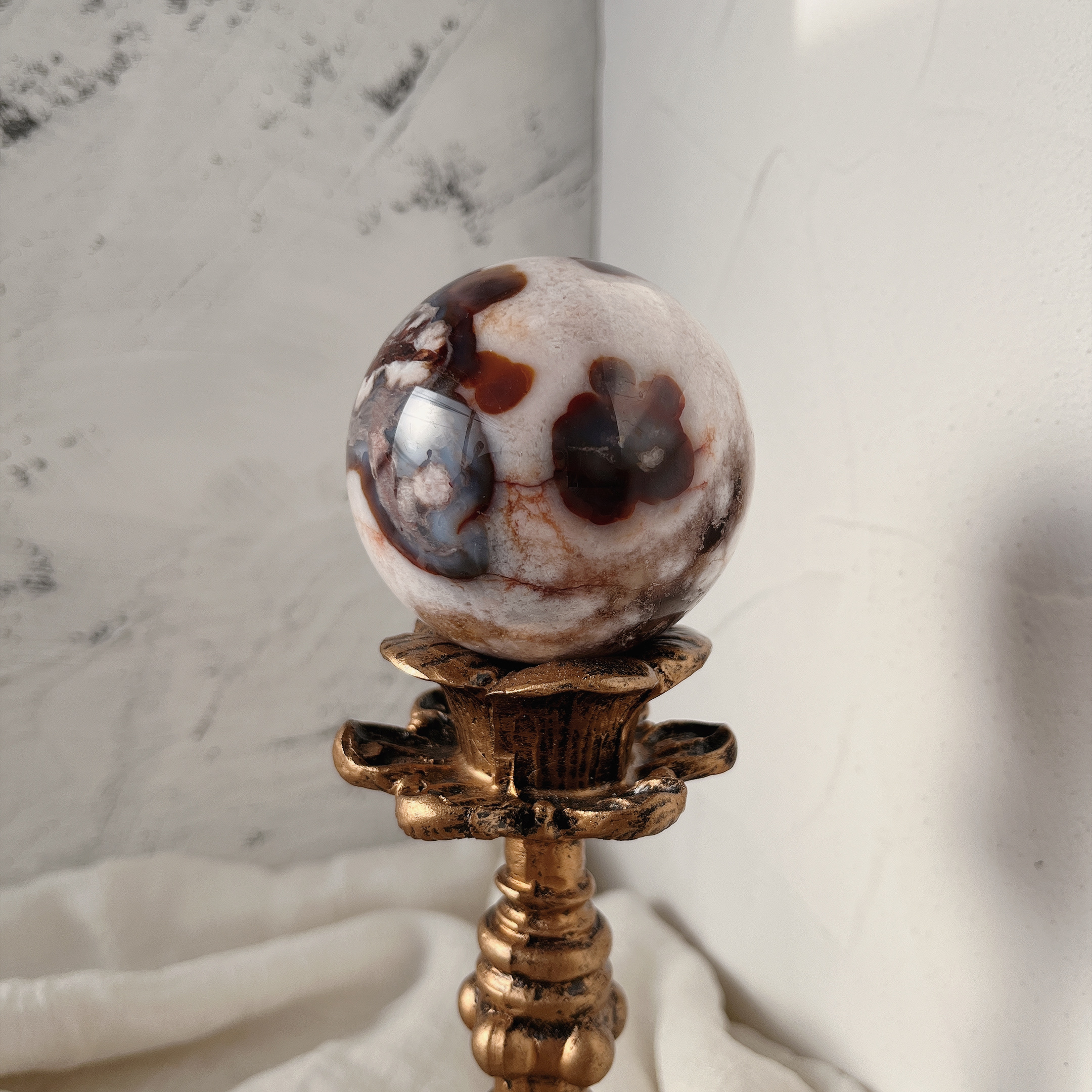 科學怪姬櫻花瑪瑙球