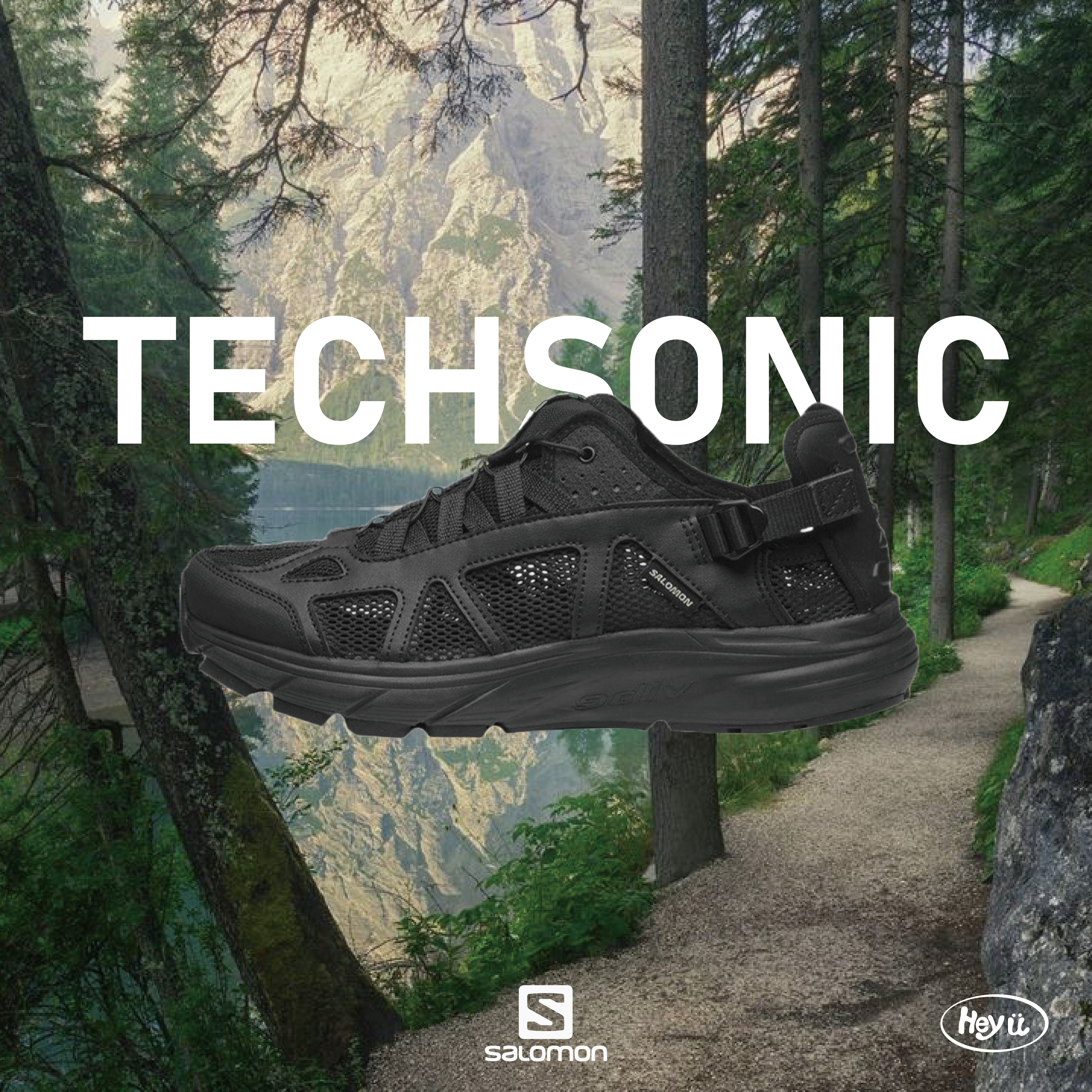 SAlOMON TECHSONIC (黑)