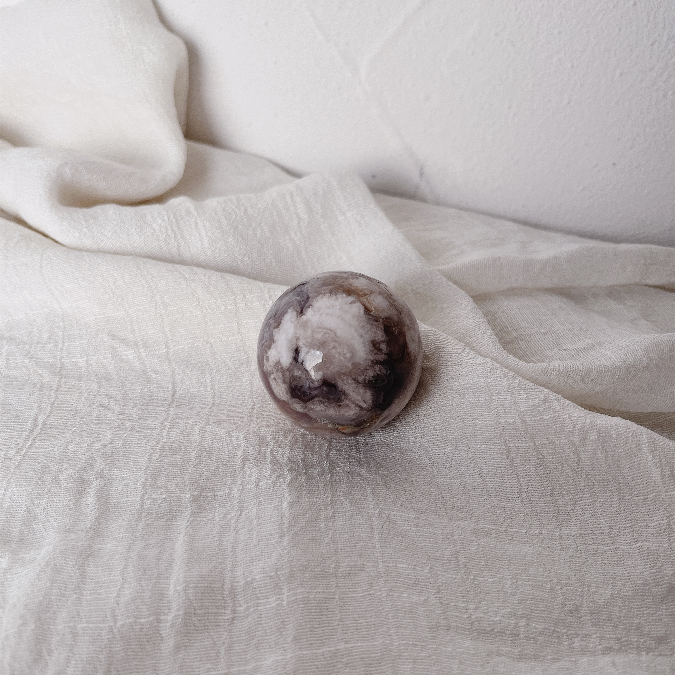 煙紫滿花櫻花瑪瑙球