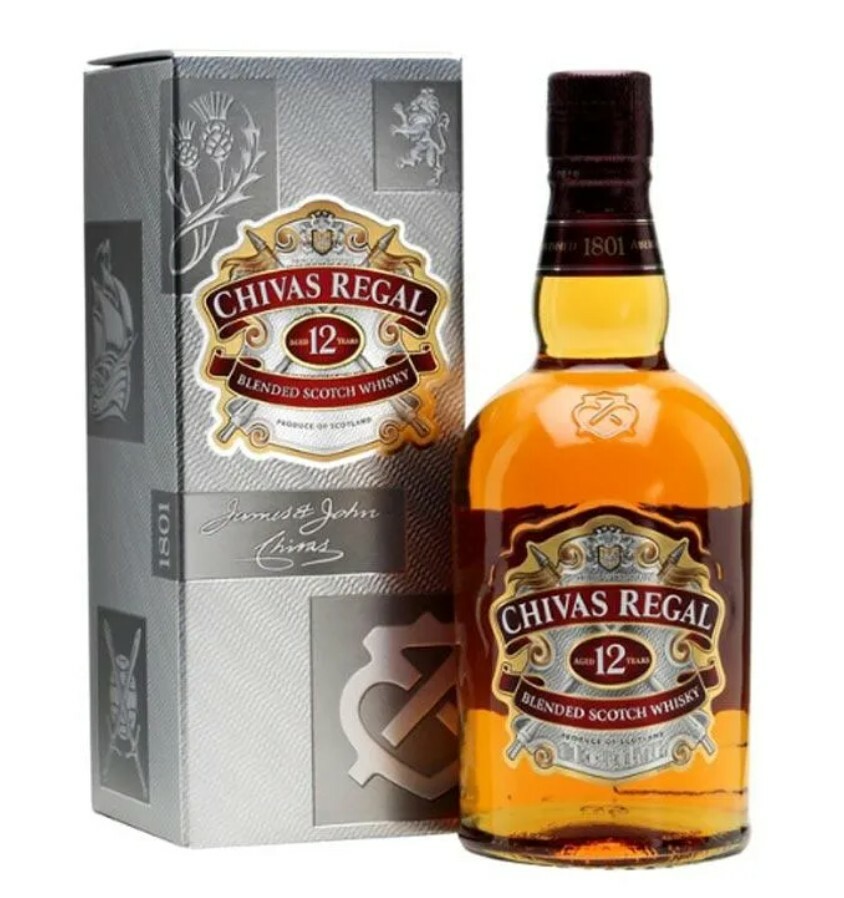 芝華士12年蘇格蘭威士忌 (700ml) [禮盒裝]