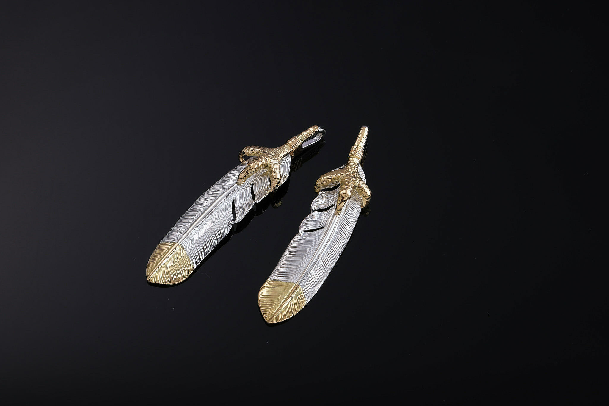 FIRST ARROW'S - 18K 金鷹爪先金大羽