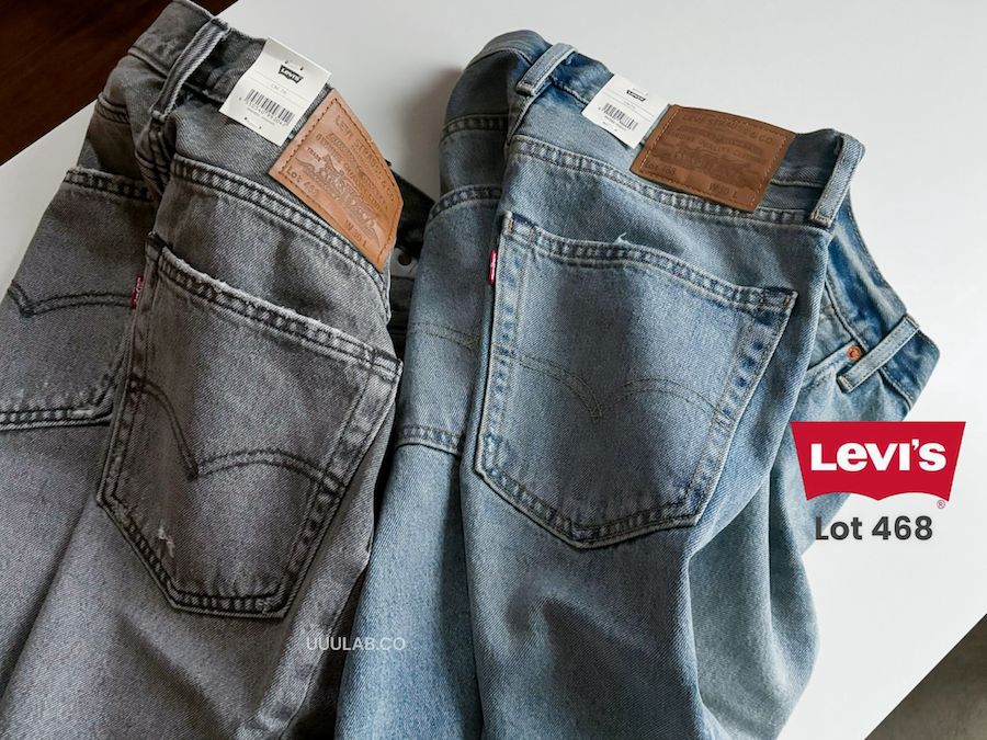 🇯🇵 LEVI'S® Premium  Lot 468™ StayLoose 牛仔短褲
