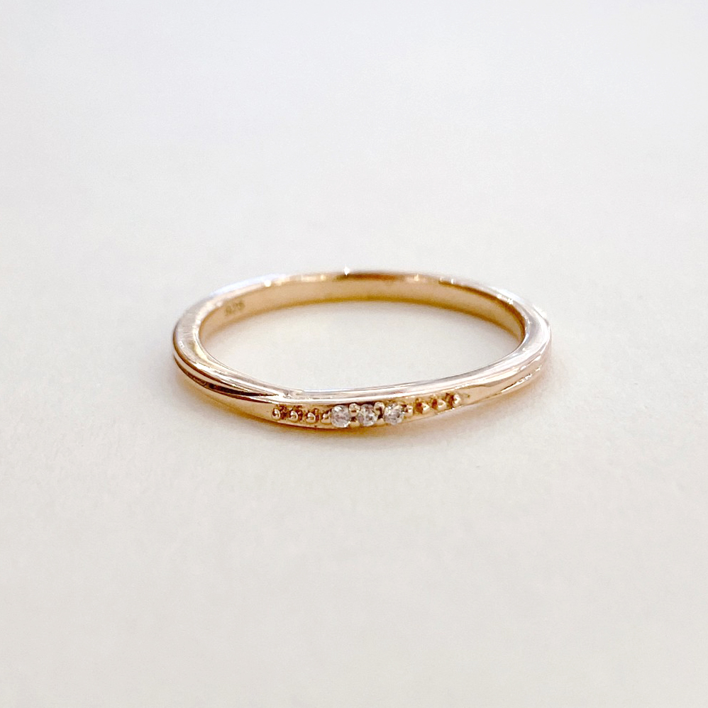 天真浪漫 純銀戒指