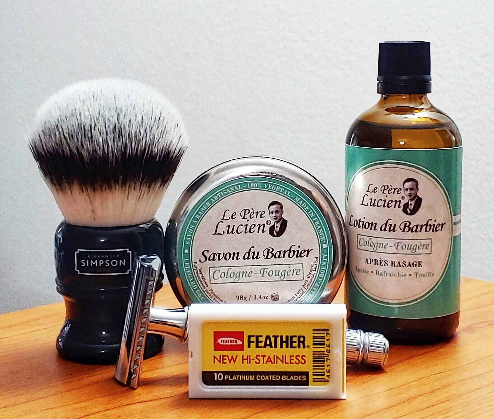 Le Père Lucien  Cologne Fougère Barber's Shaving Soap, 200g