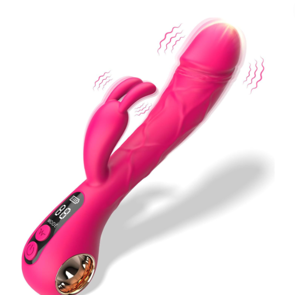 〔歐美爆紅款〕Purejoy Gina 兔頭震動捧 玫瑰色