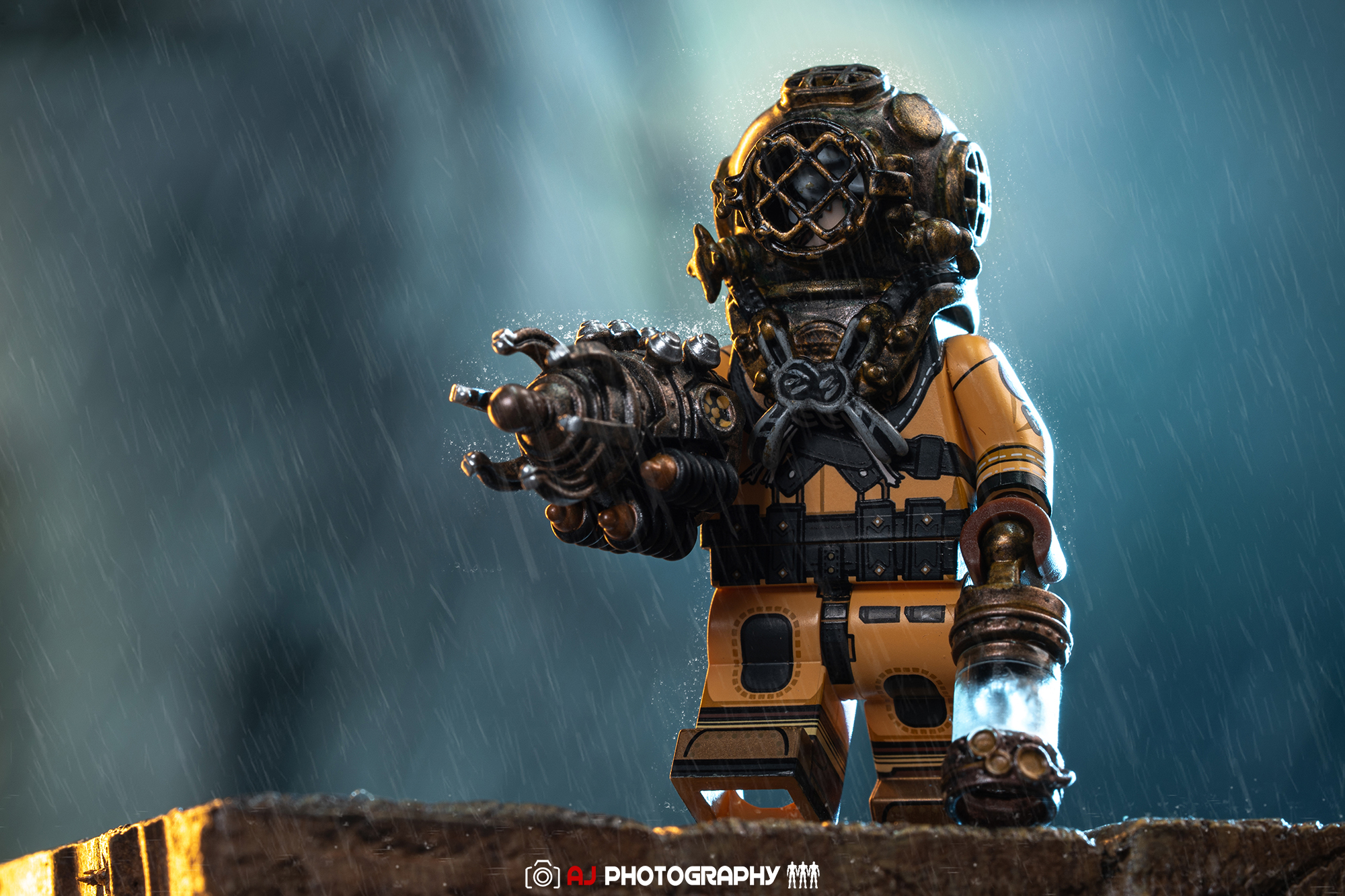 [FJ x Rich][In Stock] DARKCROWNTOYS - Diver [PADprinted]