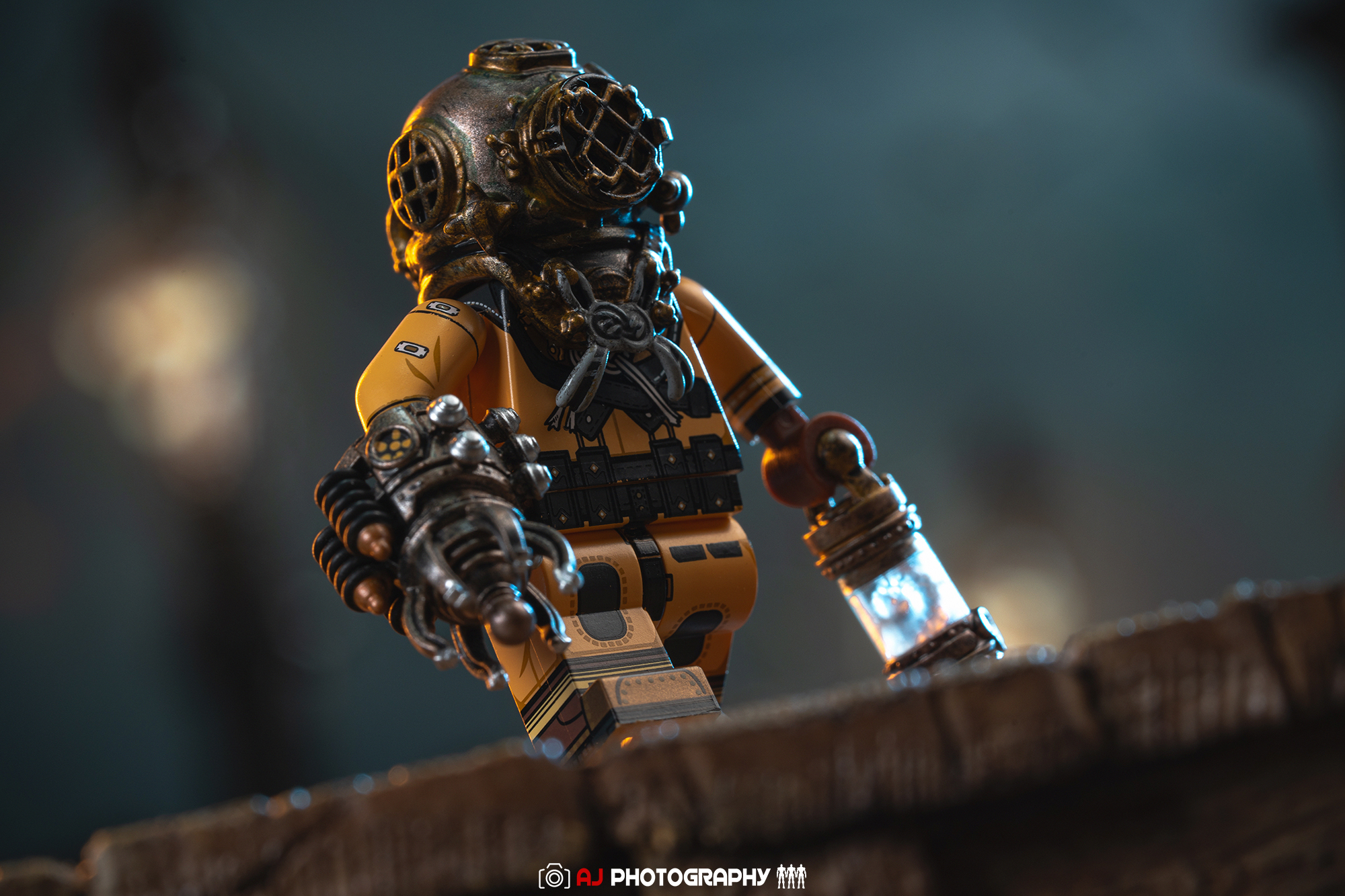 [FJ x Rich][In Stock] DARKCROWNTOYS - Diver [PADprinted]