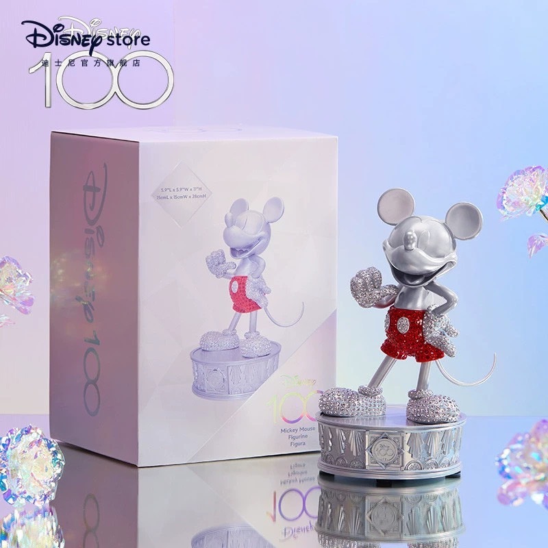 (限時特價) 100 周年 米奇 Mickey 閃鑽設計 擺飾品 -上海迪士尼樂園