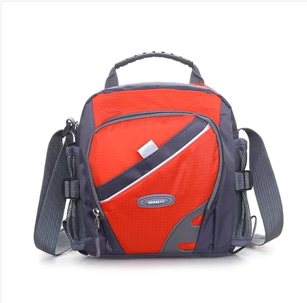 Hot selling lightweight shoulder bag, crossbody bag, travel and leisure bag, multifunctional for men and women [red]