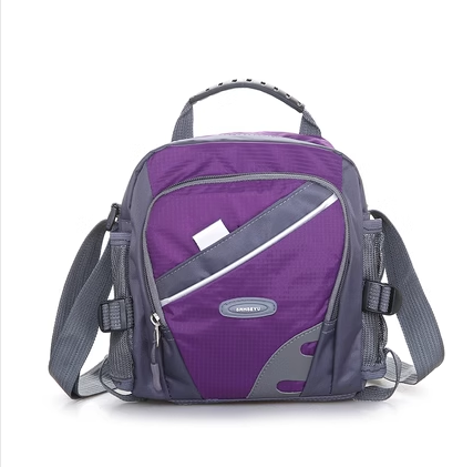 Hot selling lightweight shoulder bag, crossbody bag, travel casual bag, multifunctional for men and women [Purple]