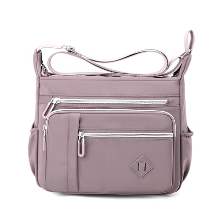 Hot selling solid color crossbody bag, shoulder bag for women, crossbody bag [Light Elegant Purple]