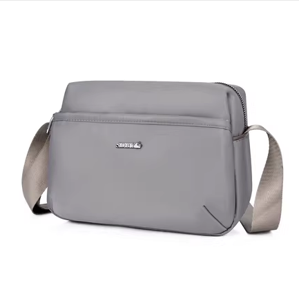 Hot selling solid color crossbody bag, shoulder bag for women, crossbody bag [light gray]