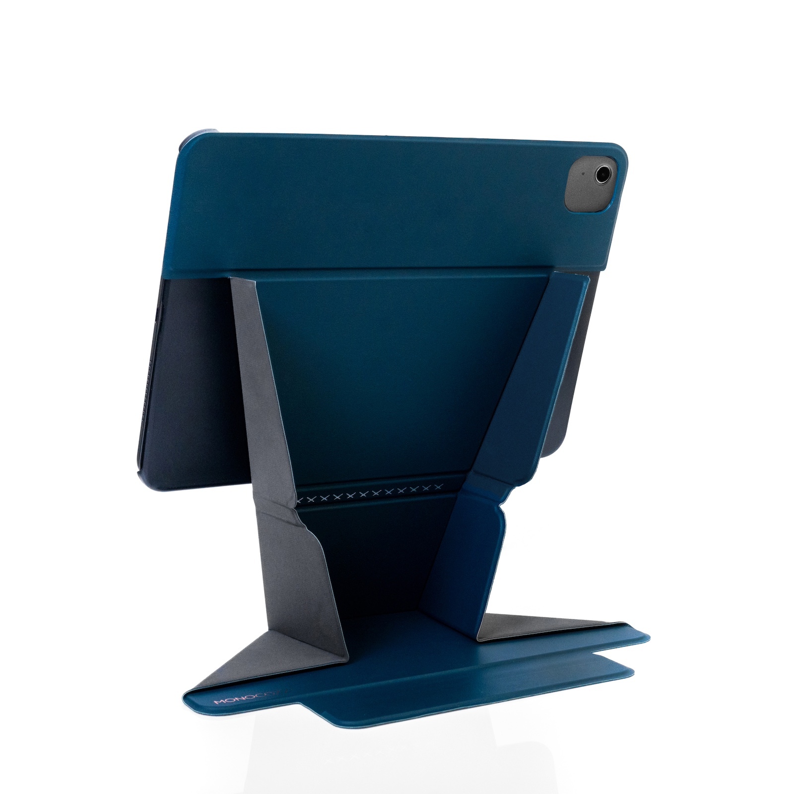 for iPad Air 11" (2024) | LUCID REFINED RAISE FOLIO | Full Protection Standing Folio Case  - Midnight Blue