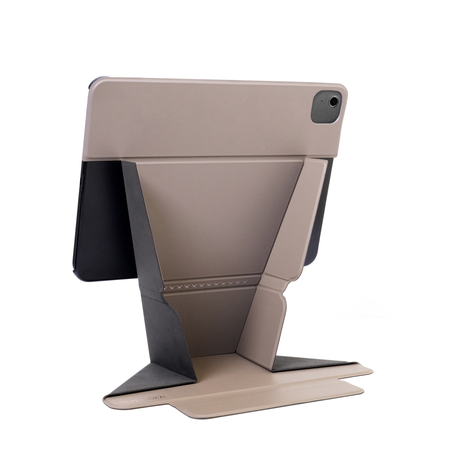 for iPad Air 11" (2024) | LUCID REFINED RAISE FOLIO | Full Protection Standing Folio Case  - Elephant Grey