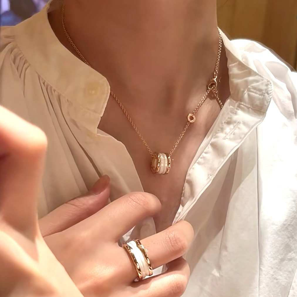 18k 經典陶瓷小蠻腰定製項鍊2.0(大號)