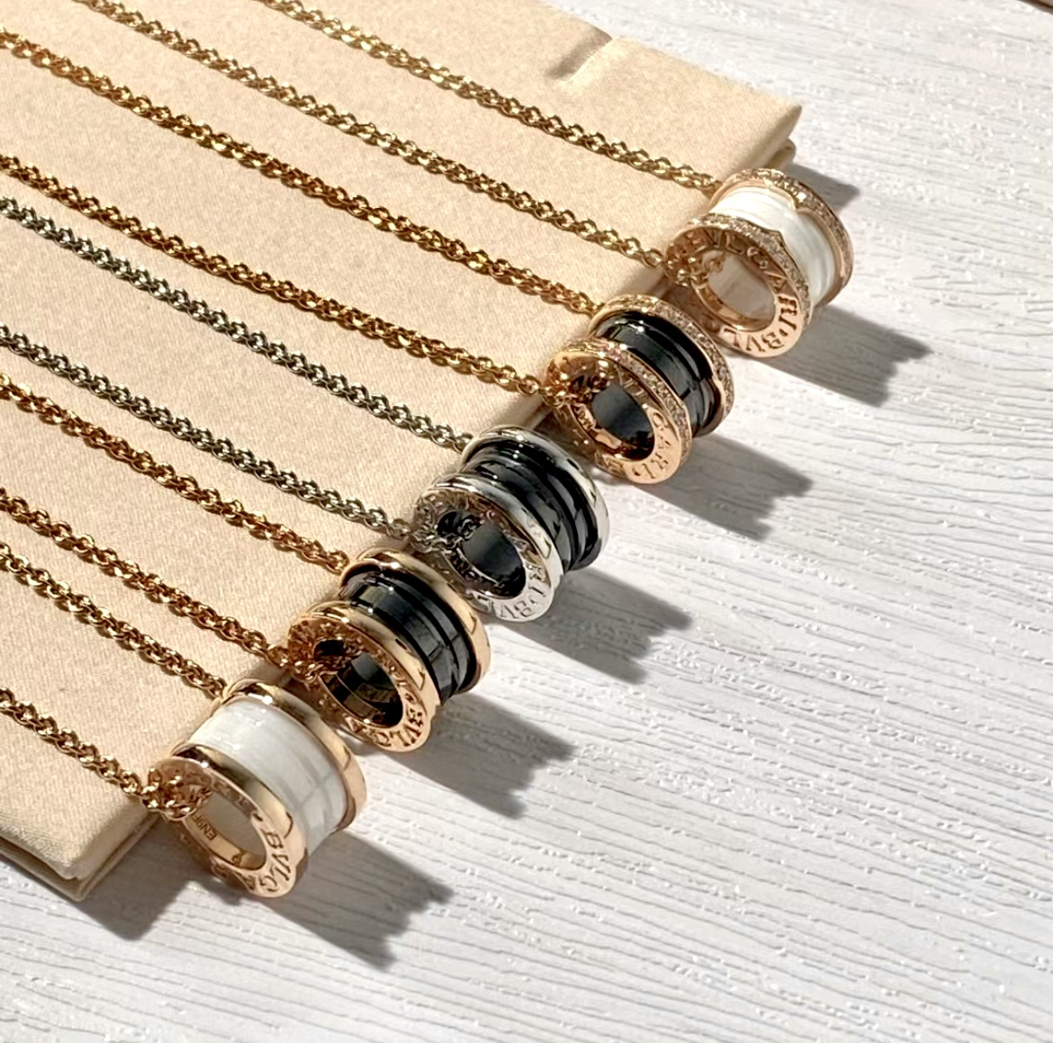 18k 經典陶瓷小蠻腰定製項鍊2.0(大號)